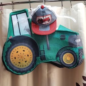 Toddler 2t-5t Tractor costume with hat